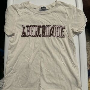 Abercrombie plain white tee
